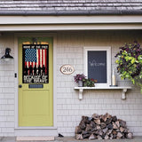 AVOIN colorlife Memorial Day Patriotic House Flag 28x40 Inch Double Sided, Veteran USA flag 4th of July Independence Day Yard Outdoor Flag