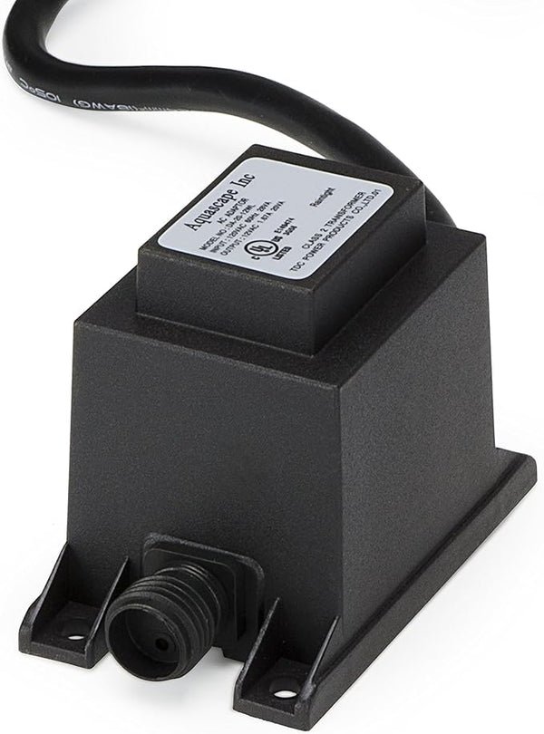 Aquascape LED Transformer 20 Watt 12 Volt for Pond Water Feature Waterfall Landscape and Garden 98485