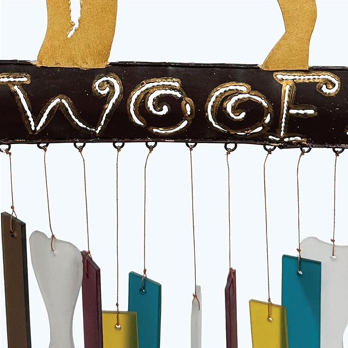 Blue HANDWORKS G445 Wind Chime, Yellow Lab