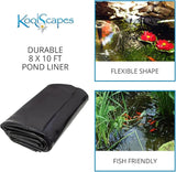 Koolatron 270 Gallon Pond Kit with Lighting, Black, (KSPK-270SL)
