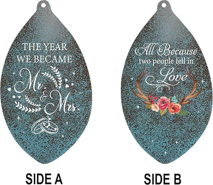 ASTARIN Wedding Gifts Wind Chime, Personalized Names & Date Wind Chimes Gifts for Couple 2026, Wedding Gift for Newlywed Bride Groom Husband Wife, Valentine’s Day Anniversary(Produced in USA)