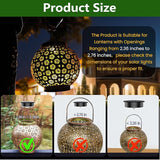 8 Pack Solar Light Replacement Tops(2.76 Inch Top, 2.36 Inch Bottom), Waterproof Replacement Solar Lantern Parts for Outdoor Hanging Lanterns DIY Table Lights Garden Patio Decor