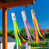 WinTS 3Pcs 55 Inch Wind Socks,Large Size Windsocks Outdoor Hanging Butterfly Hummingbird, Spring Wind Socks for Outside Heavy Duty for Wall Tree Front Patio Lawn Garden