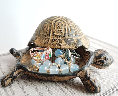 Hide A Key Outside - Spare Key Hider - Outdoor Key Hider, Garden Turtle Statues Key Box
