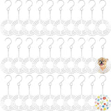 30 Pcs Sublimation Wind Spinner Blanks 3 Inch Bulk Aluminum Metal Ornaments Sublimation Blanks Hanging Wind Spinners Indoor Outdoor Spinner Suspension Decoration for Yard,Garden,Porch,Gift