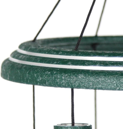 Arabesque by Wind River - 36 inch Emerald Wind Chime for Patio, Backyard, Garden, and Outdoor décor (Aluminum Chime) Made in The USA