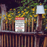 Funny No Soliciting Sign, Metal Warning Tin Signs, Unless You are Giving away Beer Please Go away, Yard Sign Garage Farm Garden Wall Decor Sign Plaque Outdoor for Home Fence 8 X 12 Inches