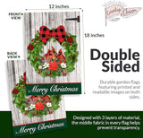 Seasonal Garden Flags Set of 10 12x18 inch Double Sided Yard Flags, Outside Small Garden Flag with Anti-Wind Clip and Stopper, Outdoor Holiday Lawn Decorative Decor