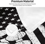American Police Dog Flag 3 X 5 Ft Police K9 Flag Polyester with Brass Grommets For Lawn Patio Yard Garden Home Outdoor Decor Fade Resistant Banner