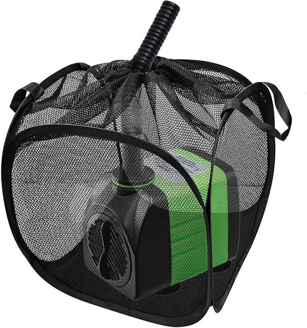 1Pcs Pop Up Pond Filter Bag 7inch Stainless Steel Wire Water Pump Barrier Box Cover Anti-Clogging Sturdy Metal Frame Mesh Media Basket for Water Filter Pump Aquarium Swimming Pool Outdoor Fish Pond