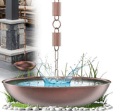 Rain Chains Direct Copper Basin