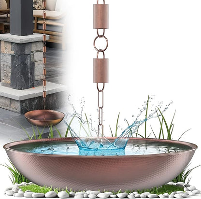 Rain Chains Direct Copper Basin