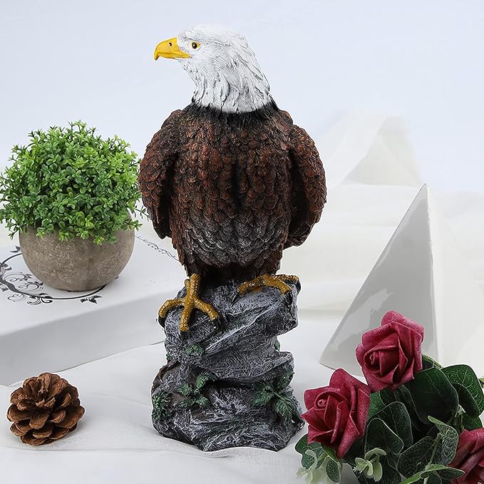 Restokki Resin Shape Garden Statue Outdoor Sculpture Lawn Garden Decor