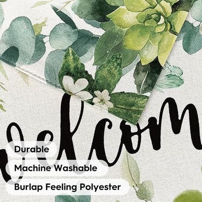AVOIN colorlife Set of 12 Seasonal Holiday Garden Flag 12x18 Inch Double Sided Outside, Welcome Farmhouse Yard Outdoor Flag