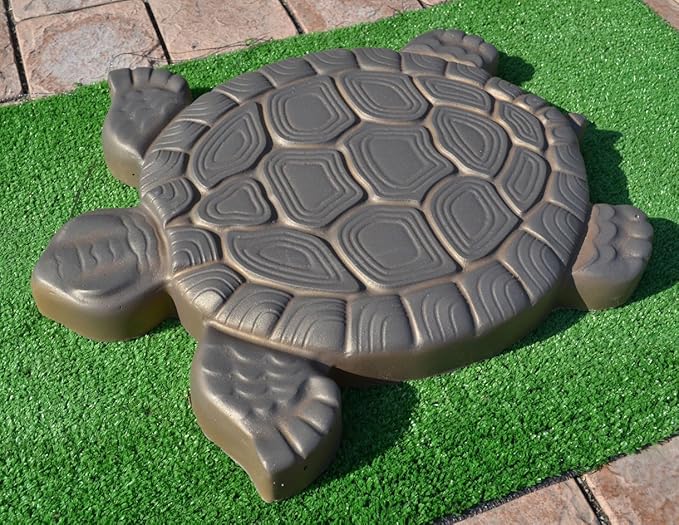 SvitMolds Mold DIY Turtle Shape Stepping Stone Mold Turtle Decorative Stepping Stone Mould Concrete Cement Mould DIY Personalized Manual Garden Lawn Pathmate Paving Pavement Paver (S02)