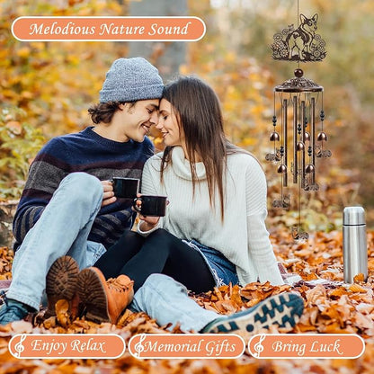 Dog Wind Chimes for Outside - Corgi Gifts for Corgi Lovers Women Men Dog Themed Festival Metal Windchimes Outdoors Decor for Home Yard Patio Garden Birthday Memorial