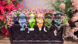9.5" Fishing Frog Statue, Whimsical Lawn Yard Art, Funny Garden Pond Fisherman Sculpture, Resin Animal Decorative Figurine, Ideal for Frog Lovers