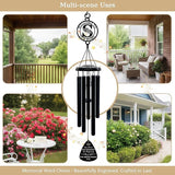 Personalized Housewarming Wind Chimes New Home Gift Custom House Warming Gifts for New Apartment Couple Outdoor Hanging Home Decor Decoration