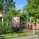Hummingbird Haven Garden Flags 12×18 Inch Double Sided Decorative Yard Banner Seasonal Flag for Outdoor Outside Decor