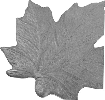 Garden Iron Paver Stone Walkway Decorative Maple Stepping Stone Outdoor Garden Decor Iron Material for Lawn Pathways Home Decoration