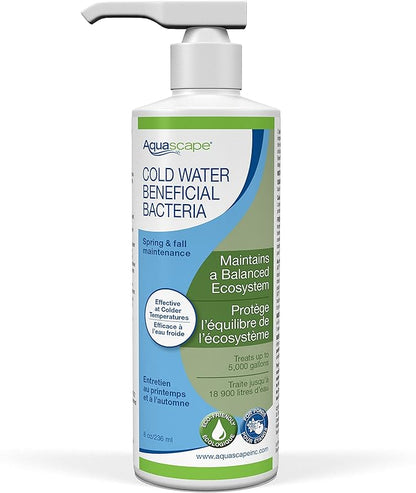 Aquascape Cold Water Beneficial Bacteria for Pond and Water Features 8 oz. / 236ml, 98892