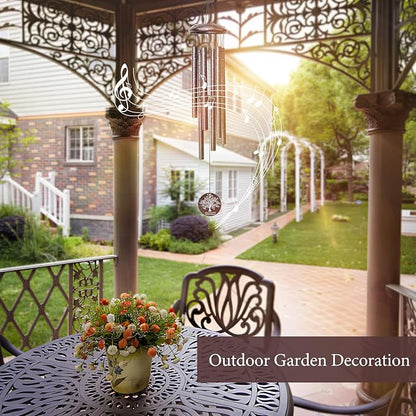 Memorial Gifts for Loss of Dad, 25'' Memorial Wind Chimes for Loss of Father, Sympathy Gifts for Lose of Dad Father, Bereavement/Condolence/Remembrance Gifts