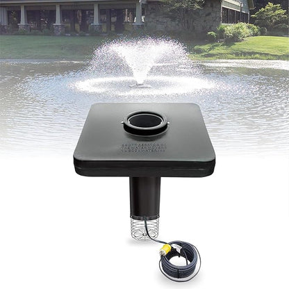 Scott Aerator DA-20 Display Pond Aerator – 1/3 Horse Power 230V 200ft Cord | Aerating Pond Fountain | Pond Aerator Pump for Small Ponds | Pond Aeration System | Made in USA