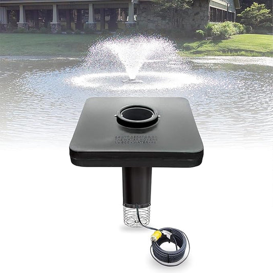 Scott Aerator DA-20 Display Pond Aerator – 1/3 Horse Power 230V 200ft Cord | Aerating Pond Fountain | Pond Aerator Pump for Small Ponds | Pond Aeration System | Made in USA