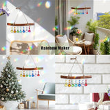 Crystal Suncatchers Colorful Prism Balls Hanging Sun Catchers Rainbow Maker Light Catcher for Window Home Garden Christmas Day Party Wedding Decoration