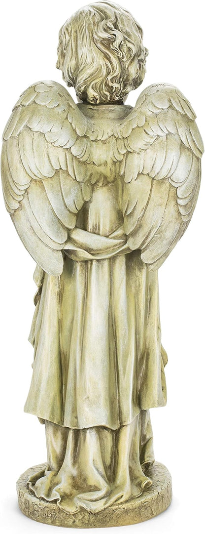 Joseph's Studio by Roman, 26" H Praying Angel Garden Statue, Religious Outdoor Decor