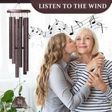Mothers Day Aunt Gifts, Best Auntie Ever 32" Wind Chimes, Aunt Birthday Gifts, Best Auntie Gift Ideas from Niece, Cool for Aunts, Funny Aunties Windchimes from Nephew