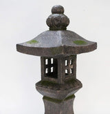 Hi-Line Gift 27IN Grey Stone Pagoda Lantern