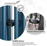 Vanquer Wind Chimes for Outside Deep Tone - 38'' Wind Chimes Outdoor Clearance, Deep Tone, Soothing, Windchimes Outdoors, Memorial, Sympathy Gift, Garden Patio Yard, Home Décor (38" Water Vein Blue)