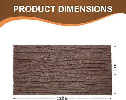 Sekcen 3 Pack Rubber Stepping Stones Outdoor Walkway Garden Recycled Paving Stones Pavers for Walkways