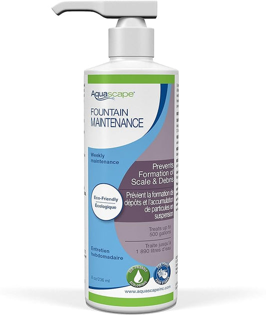 Aquascape Maintenance Water Treatment for Fountains, 8-ounce / 250-ml | 40007