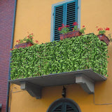 Expandable Fence Privacy Screen for Balcony Patio Outdoor,Decorative Faux Ivy Fencing Panel,Artificial Hedges (Single Sided Leaves)……