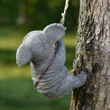 Koala Garden Decor Outdoor Statues Cute Animal Figurines Resin Outdoor Hanging Decor for Yard Ornaments Porch Decor OutsideDecor Tree Art Deco Outdoor Koala Gifts for Girls