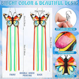 Soulchen Butterfly Windsock for Outside Heavy Duty Wind Socks Spring Summer Durable Outdoor Hanging Flag Wind Decoration for Yard Garden Patio Boat Home Decoration