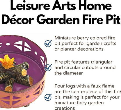 Leisure Arts Fairy Garden Decoration, Assorted