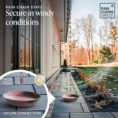 Rain Chains Direct Copper Basin