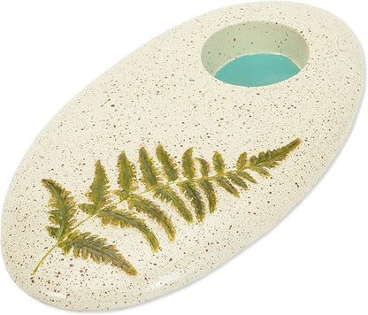 Bits and Pieces - Butterfly Puddler Garden Stone - Lawn Decoration Puddle Painted Water Holder