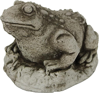 Toad Garden Statues Cement Frog Sculptures Cast Stone Frogs Figurines