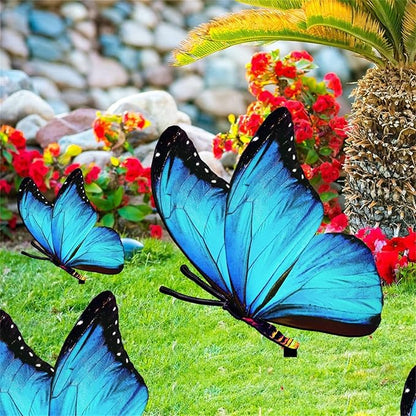 Animal Silhouette Sculptures - Acrylic Yard Art Decor Stakes，Cute Realistic Garden Ornaments for Backyard, Patio, Roof Décor, (D)