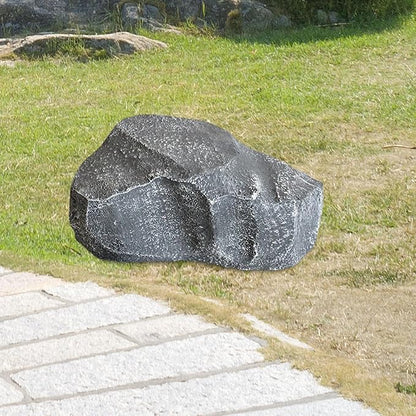 Baoblaze Fake Rock Landscape Decoration Photo Ornaments Landscaping Lightweight Faux Stone Sculpture Realistic for Porch Yard Garden, 40x22x18cm