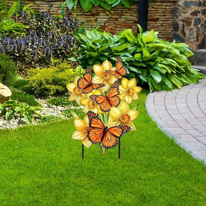Briarwood Lane Monarch Butterflies Metal Art