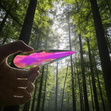 2PCS 5 Inch Large Suncatcher Crystal Prisms - Glass Hanging Sun Catcher Rainbow Maker, Indoor Window Sun Catchers for Room/Garden Fantasy Aesthetic Home Crystal Decor