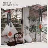 SteadStyle Memorial Gifts Wind Chimes - Sympathy Gifts for Loss of Loved One, Gifts for Who Loss of Dad, Mom, Brother, Friend, Sympathy Bereavement Gift Baskets Home Outdoor Garden Patio Decor 25.5 In