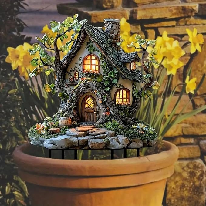 Garden Pathways Marker Squirrels Stake for Flower Beds Fences Decorative Outdoor Sign Landscape Accent Garden Fence Decorative Signboard