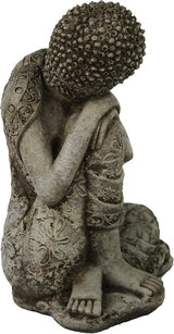 Thai Buddha Meditating Sitting Buddha Garden Statues Concrete Asian Statue Chinese Outdoor Buddha Statuary Cast Stone Figurine
