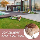 IMIKEYA 1 Set Hen Chick Ground Plug Chicken Acrylic Stake Outdoor Courtyard Decoration Garden Acrylic Sign Outdoor Adornment Simulation Chicken Insert Garden Chicken Insert Yard Ornament